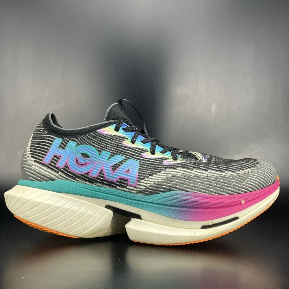 Hoka One One Cielo X1 - Men's Size 11.5 'Black Electric Aqua' (1147910 BCQ)